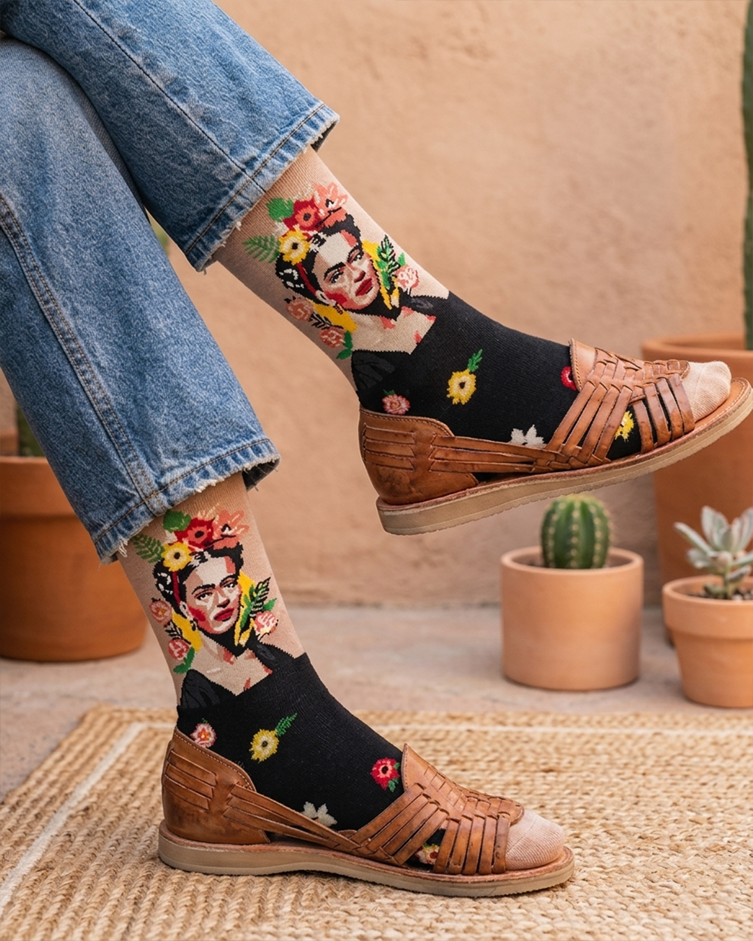 Calze Frida Kahlo Edizione Ritratto Artistico